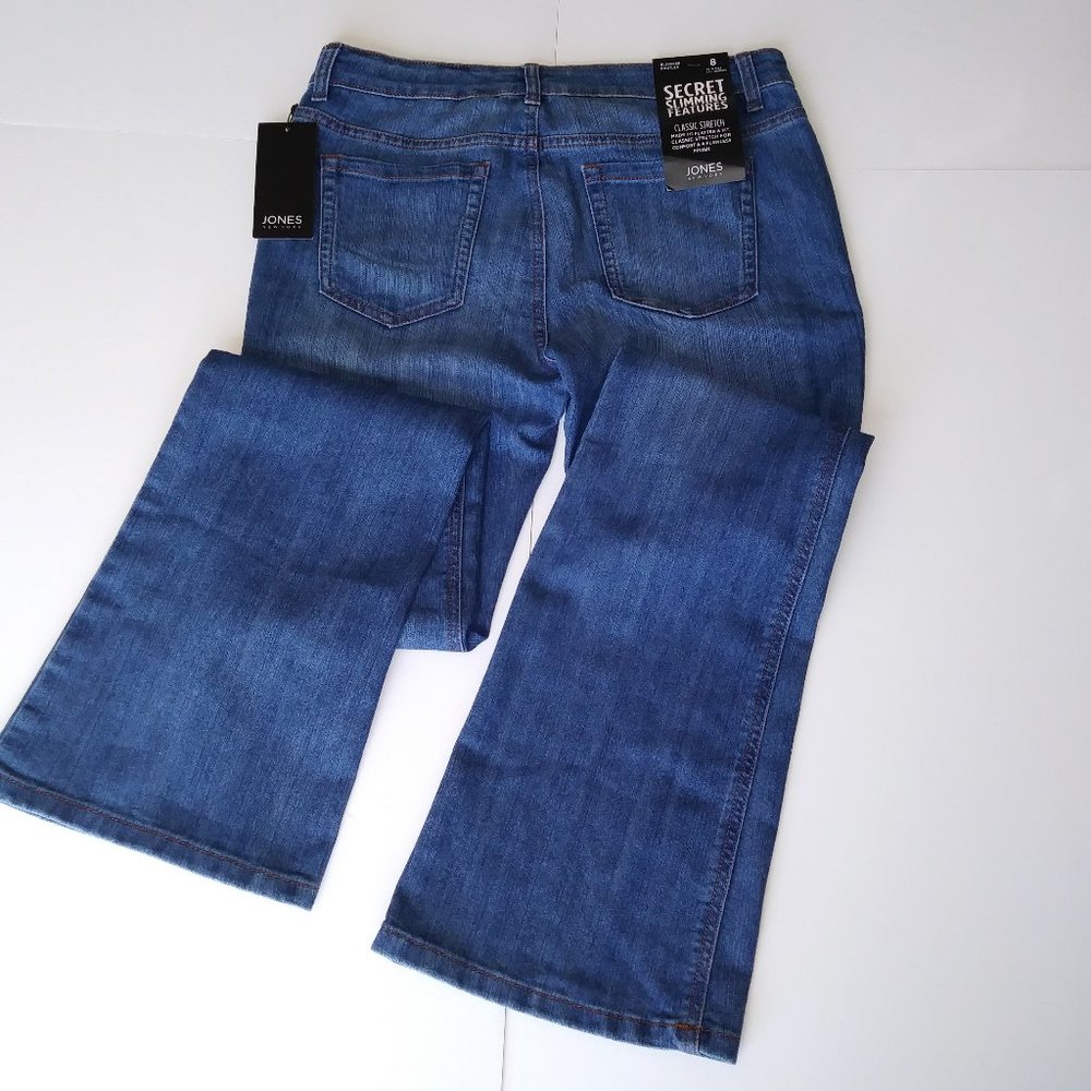 Jones New York Bleeker Bootcut Women's Jean Pants– Size 8 - Picture 4 of 11